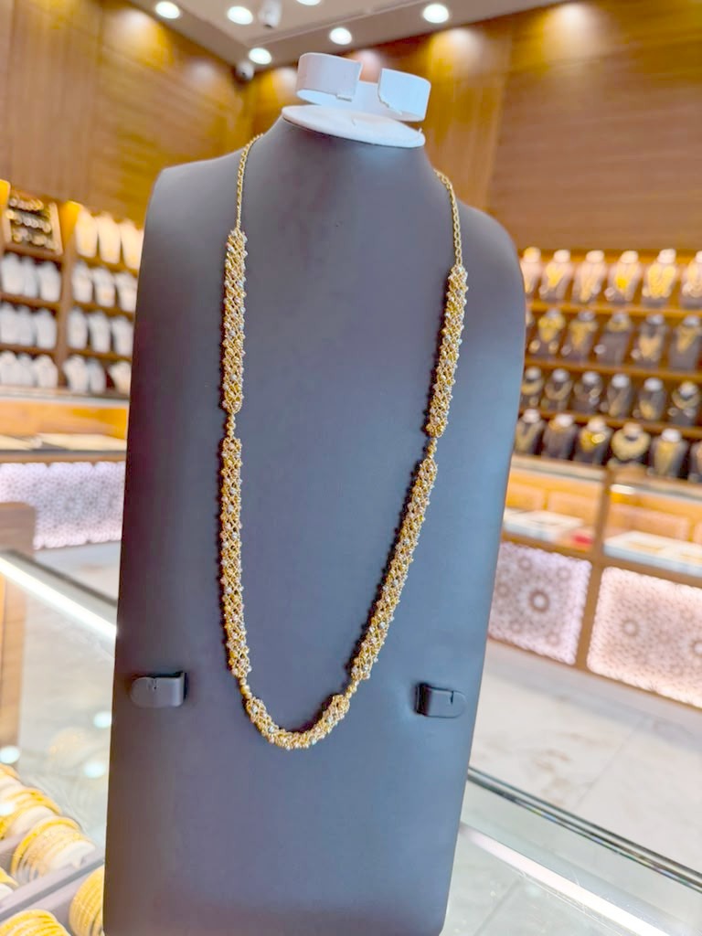 21K Gold Long Necklace – SW33291